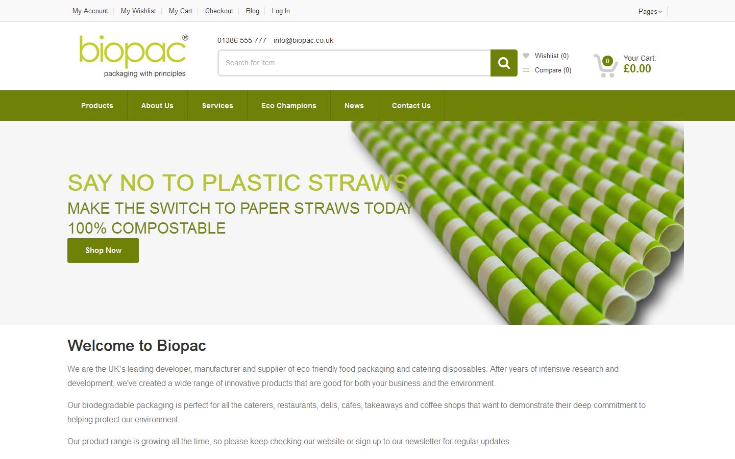 Biopac Website