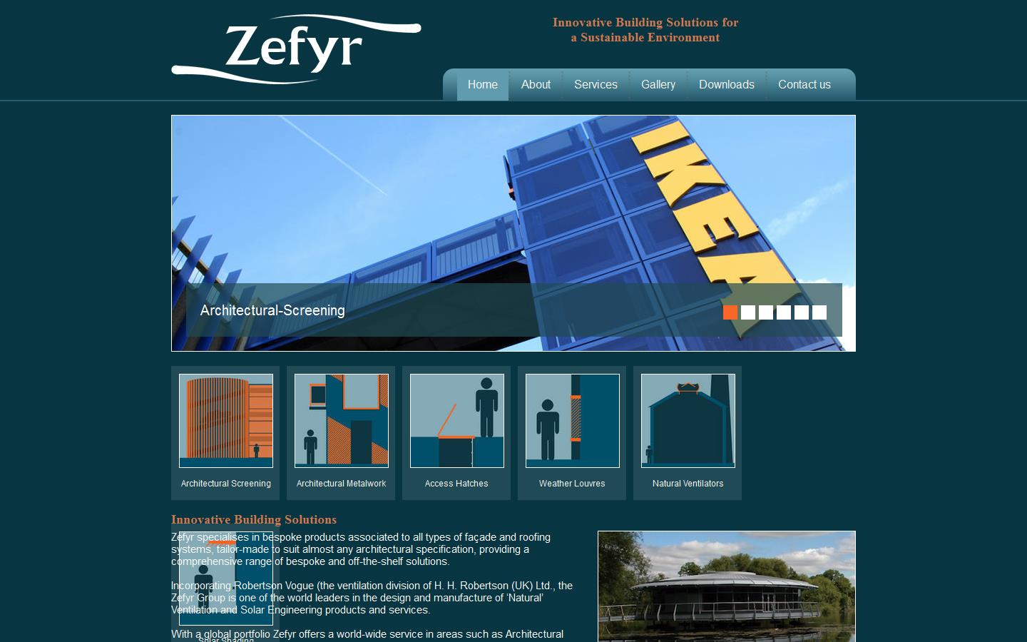 Zefyr Consultants Ltd Website