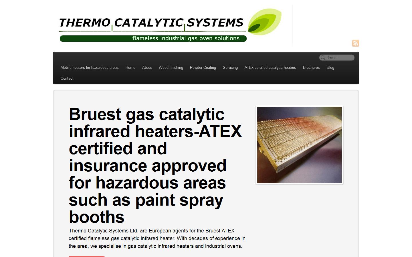 Thermo Catalytic Systems Website