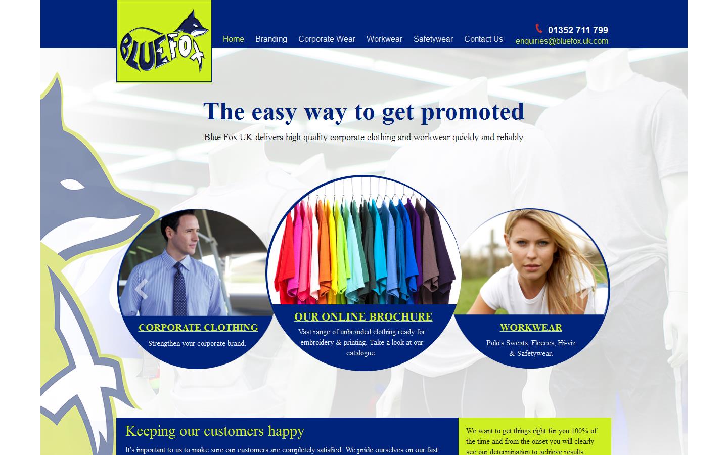 Blue Fox UK Ltd Website