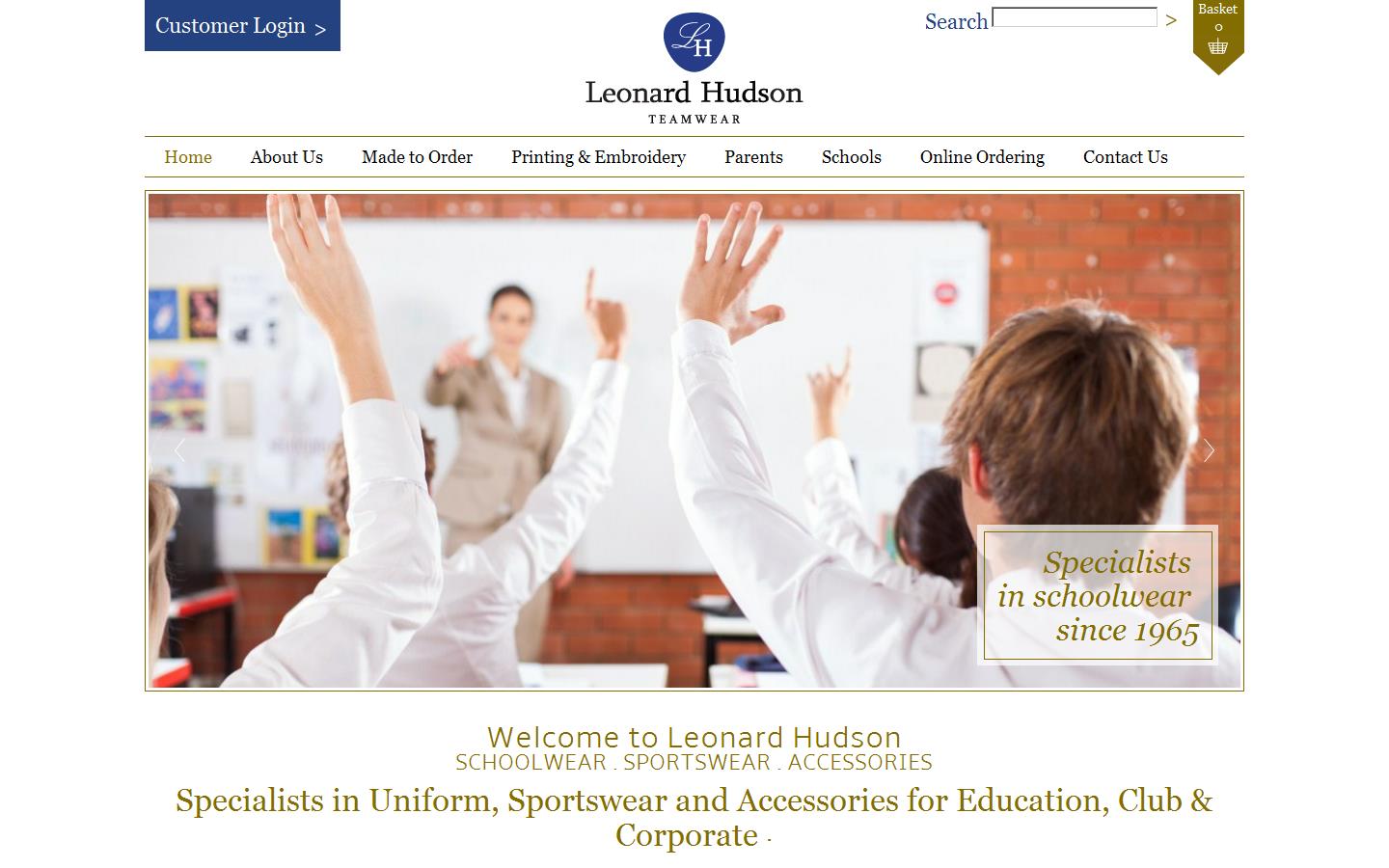 Leonard Hudson Website