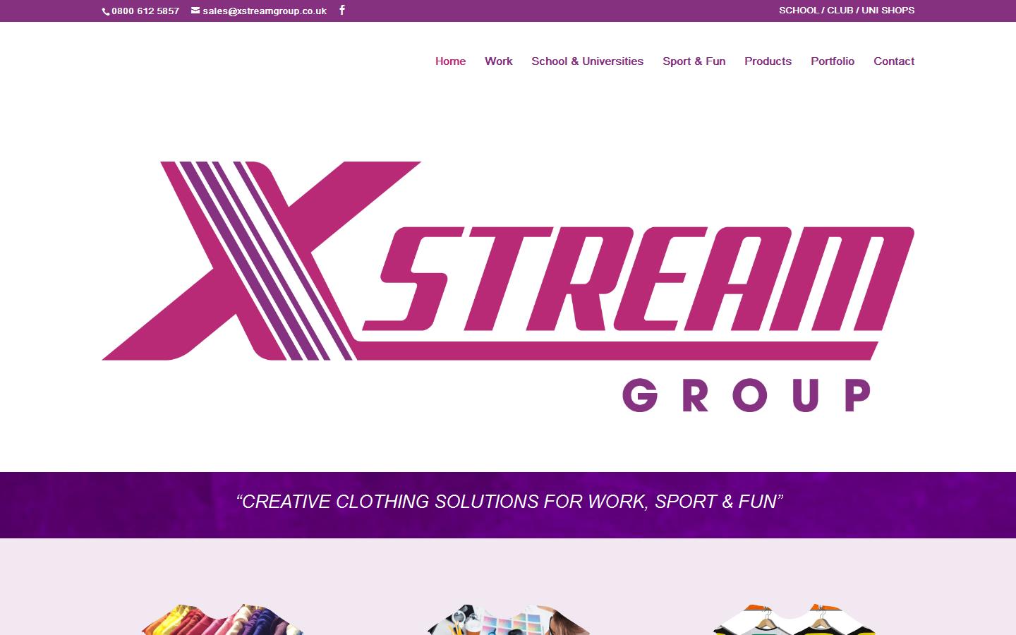Xstream Ltd Website
