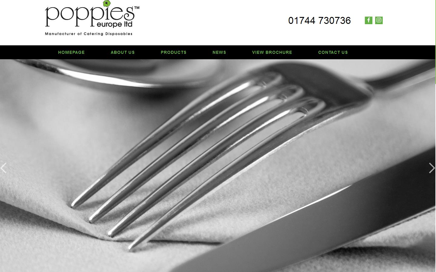 Poppies Europe Website