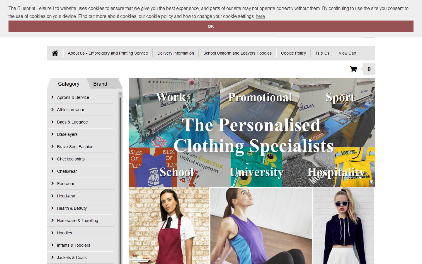 Blue Print Leisure Ltd Website