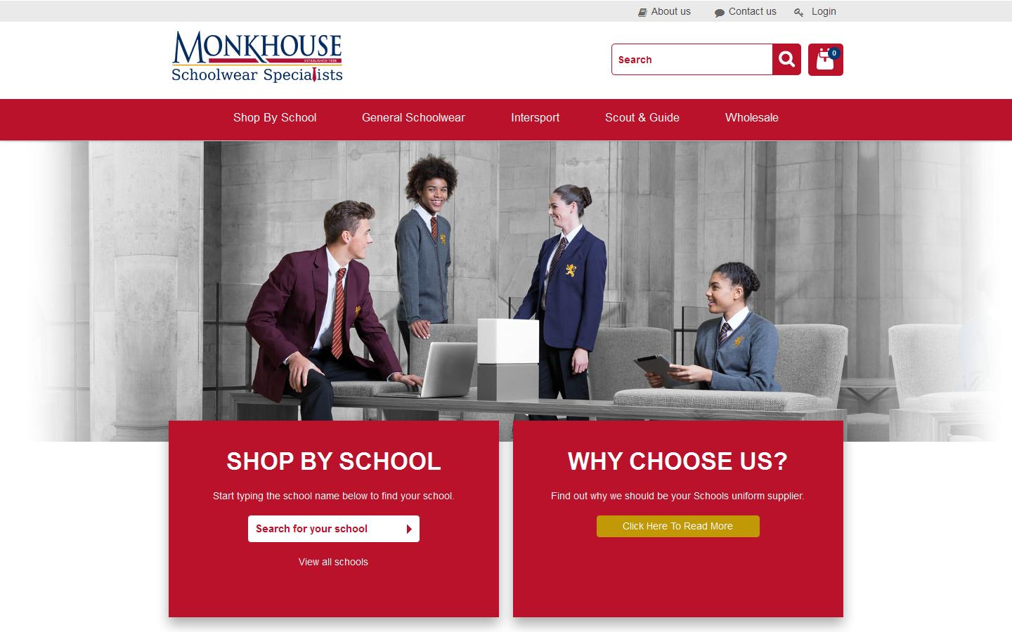 Monkhouse Website