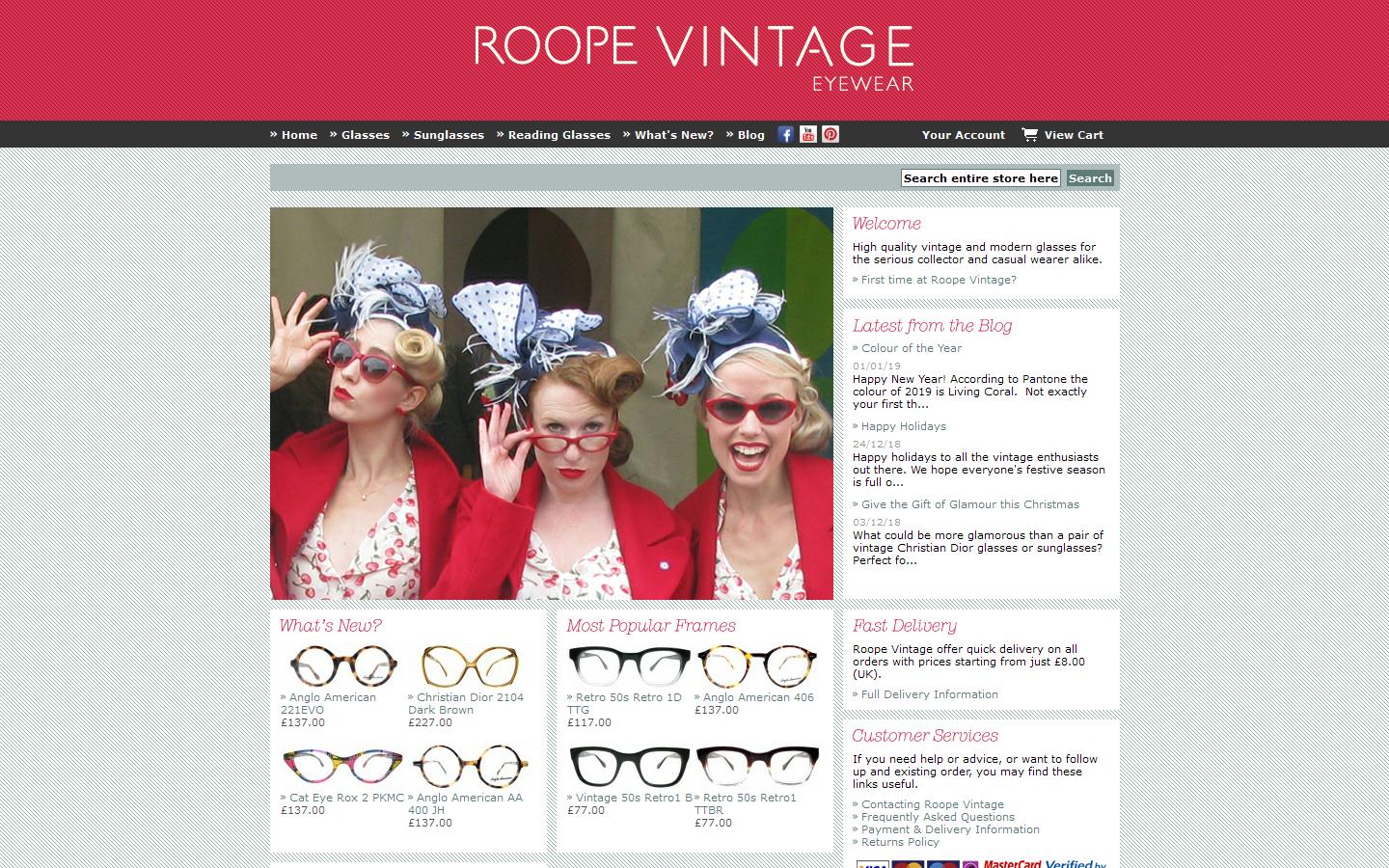 Roope Vintage Website