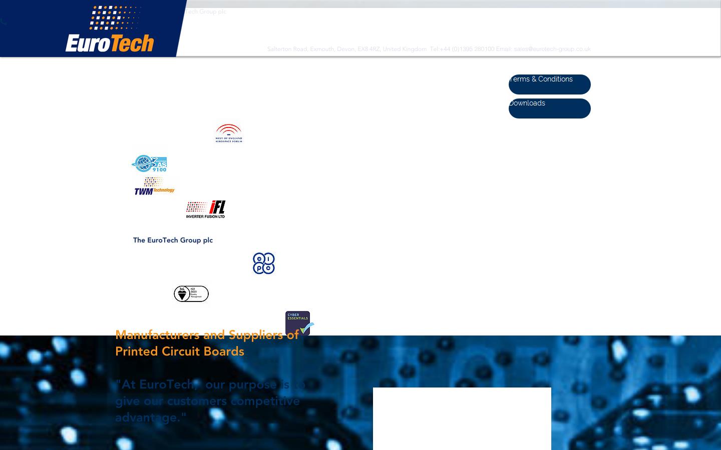 Euro Tech Website