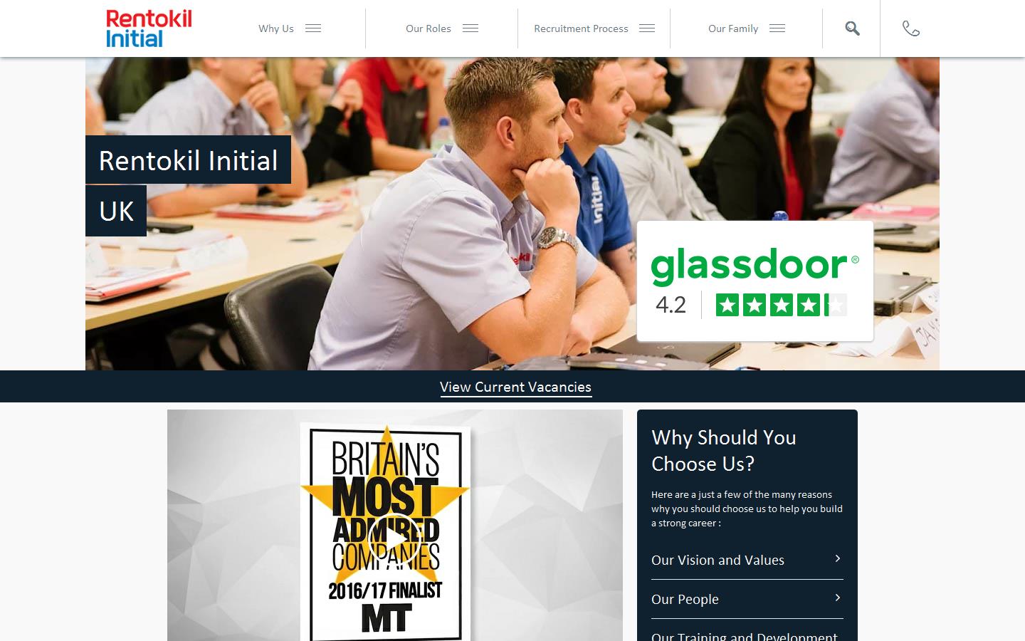 Rentokil Initial Website