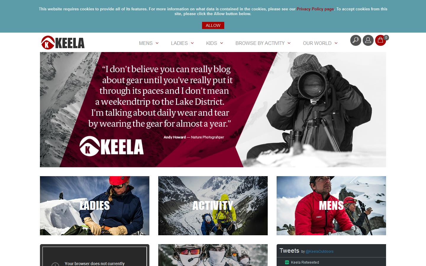 Keela Website