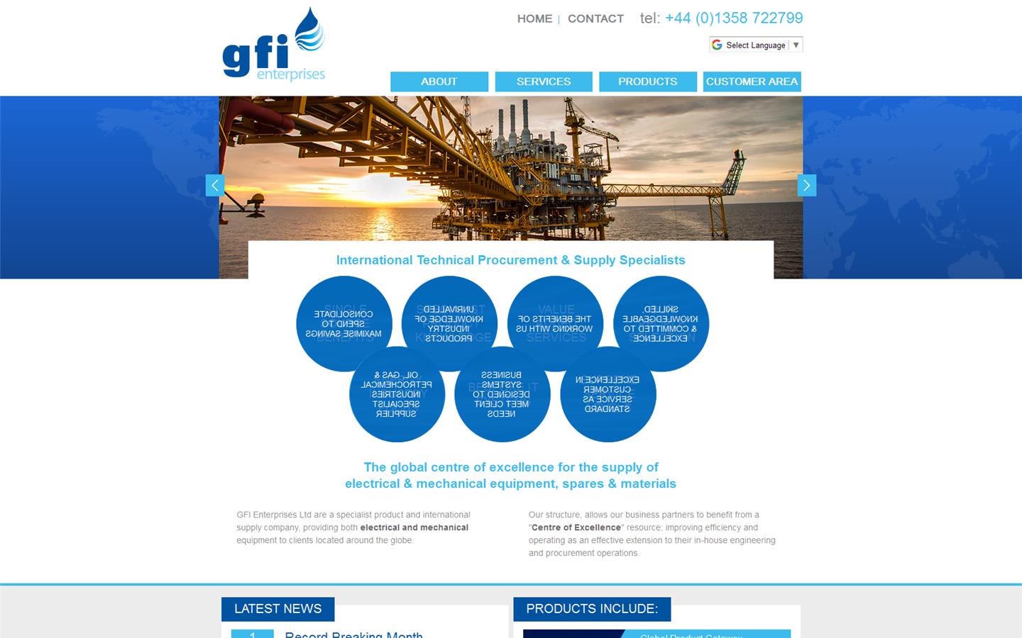 G F I Enterprises Ltd Website