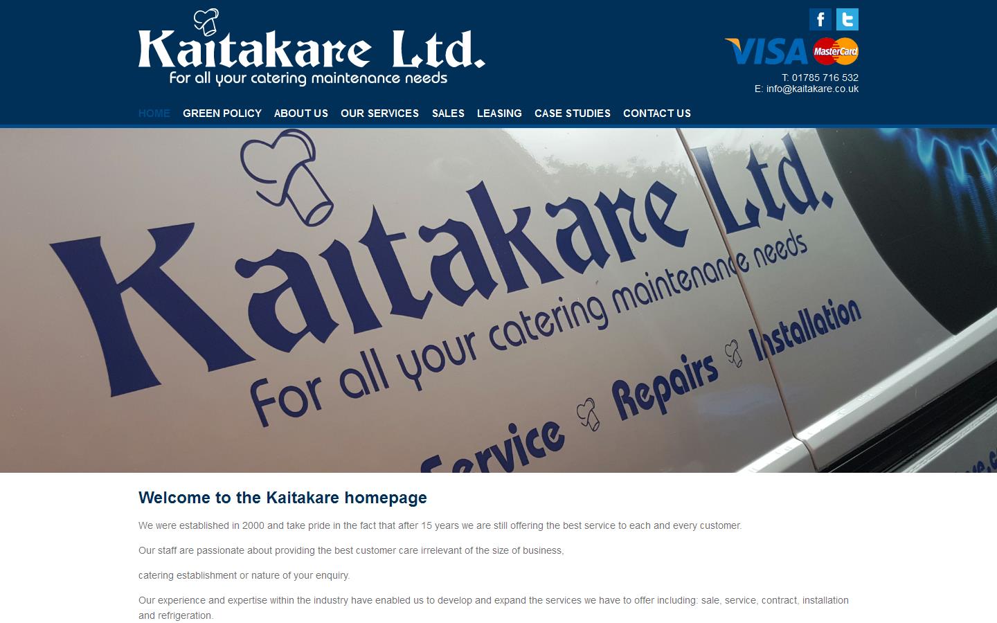 Kaitakare Ltd Website