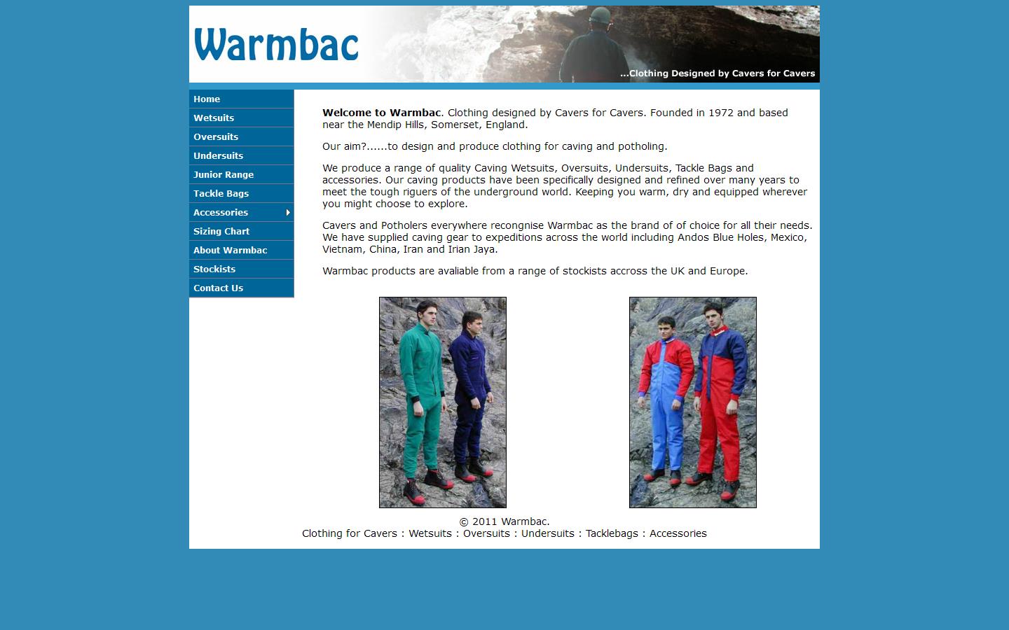 Warmbac Website