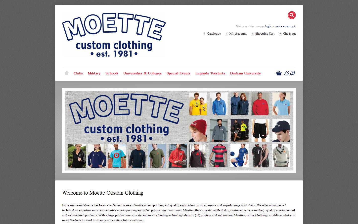 Moette Ltd Website