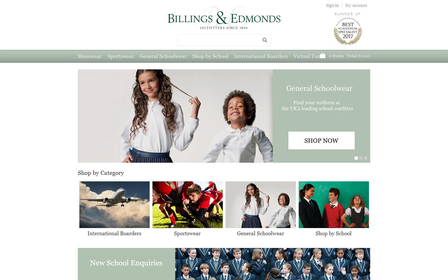 Billings & Edmonds Website