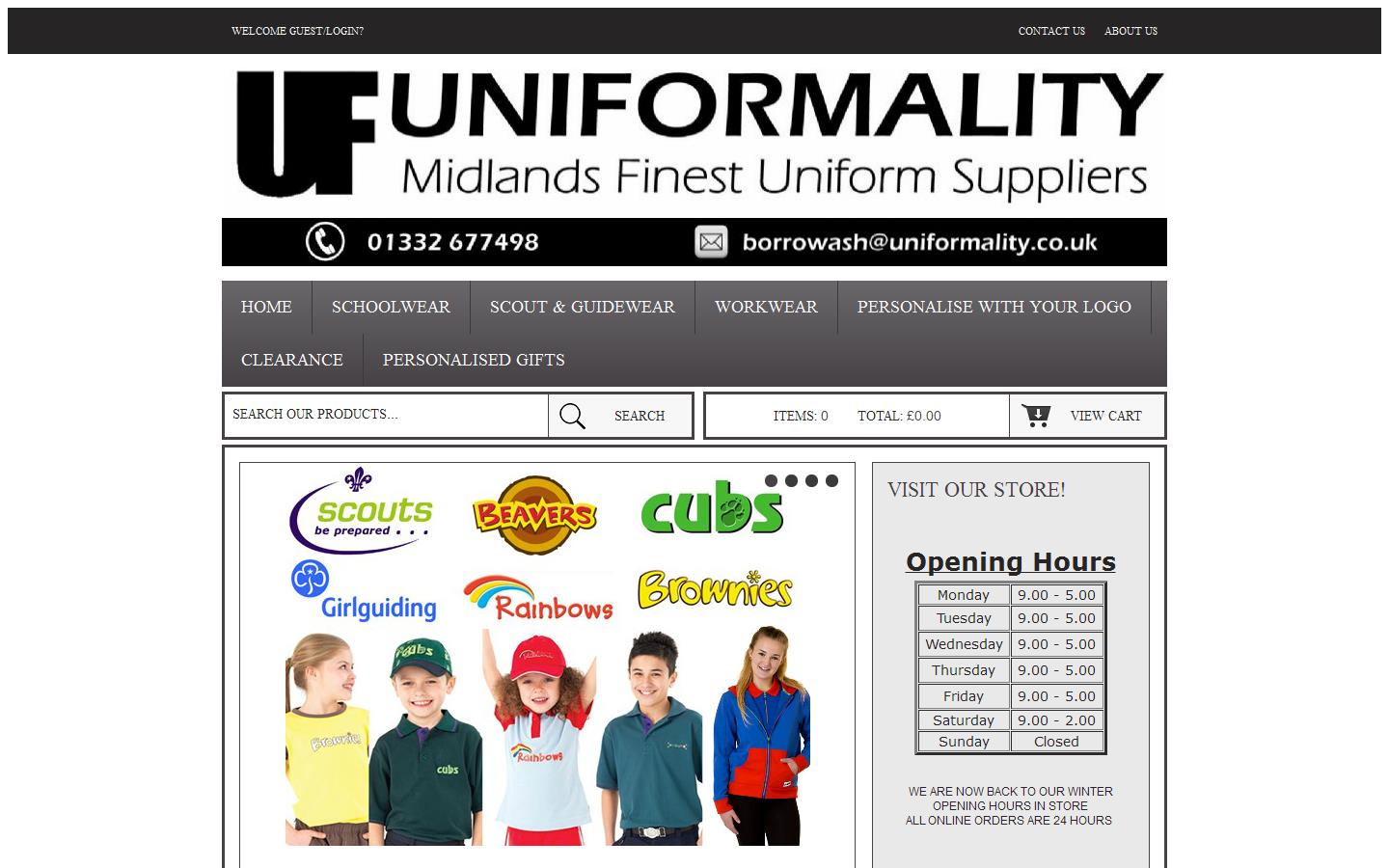 Uniformality Website