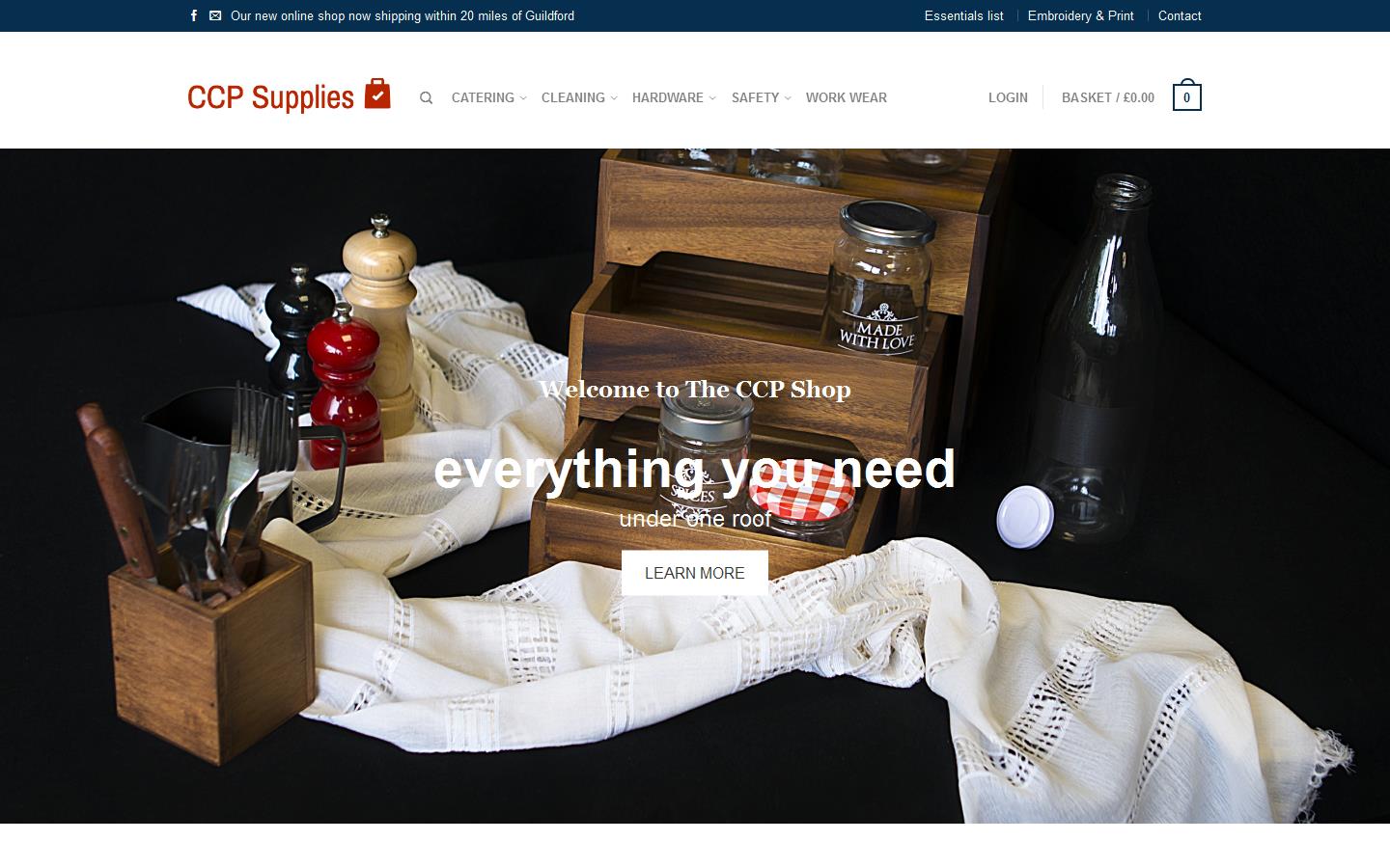 C C P Supplies Website