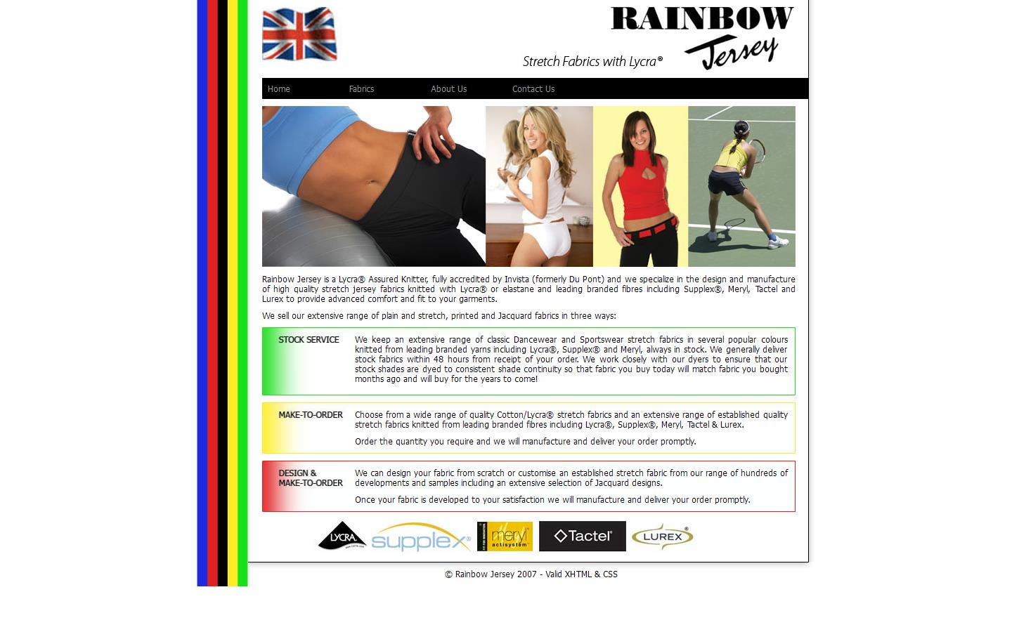 Rainbow Jersey Website