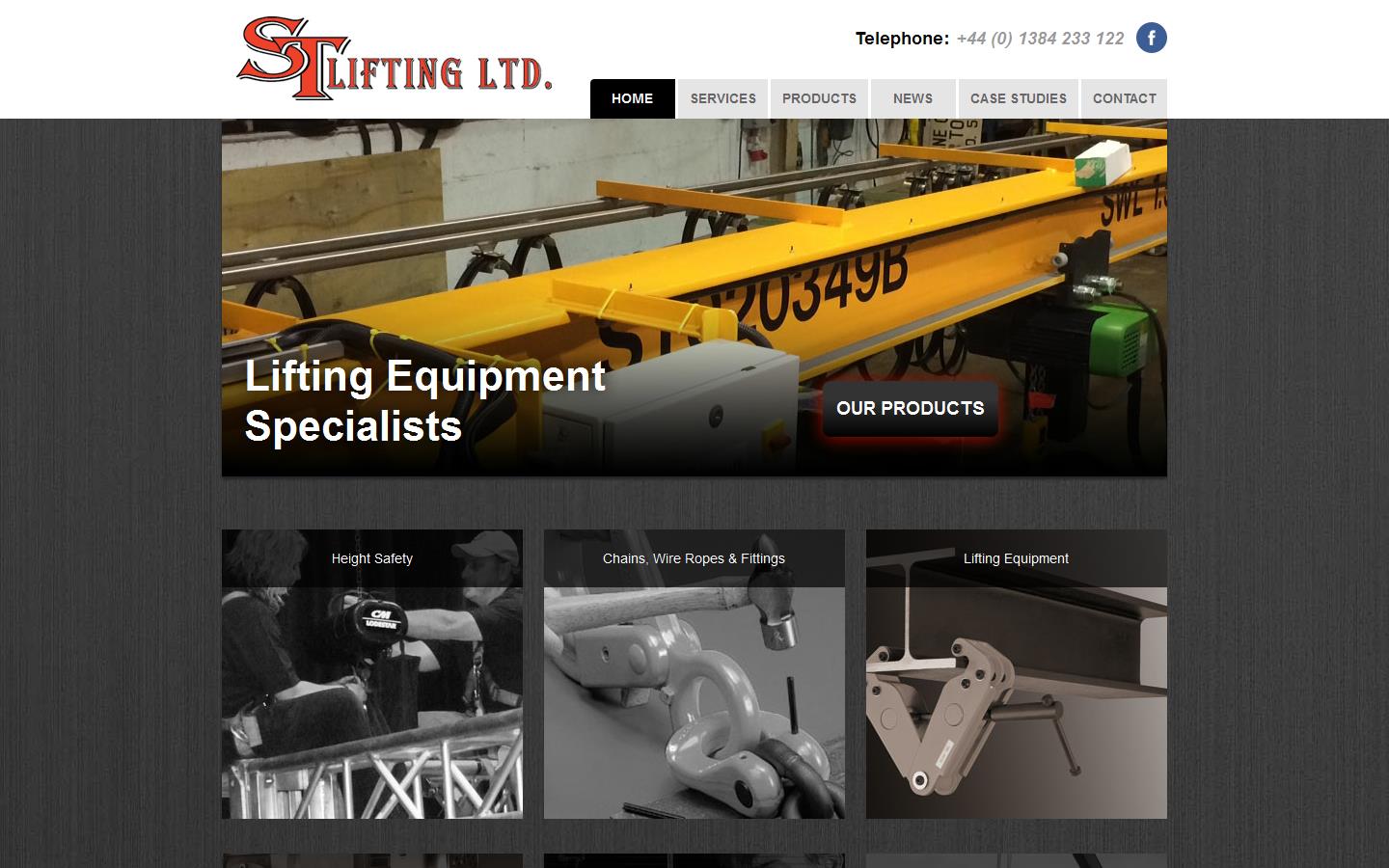 S T Lifting Ltd Website