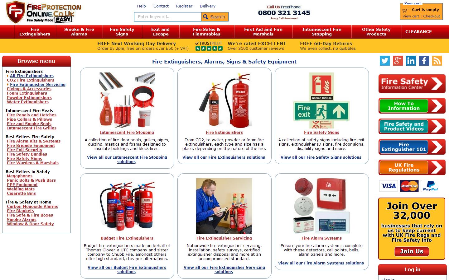 Fire Protection Online Website