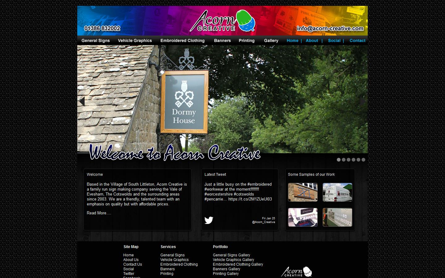 Acorn Creative Website