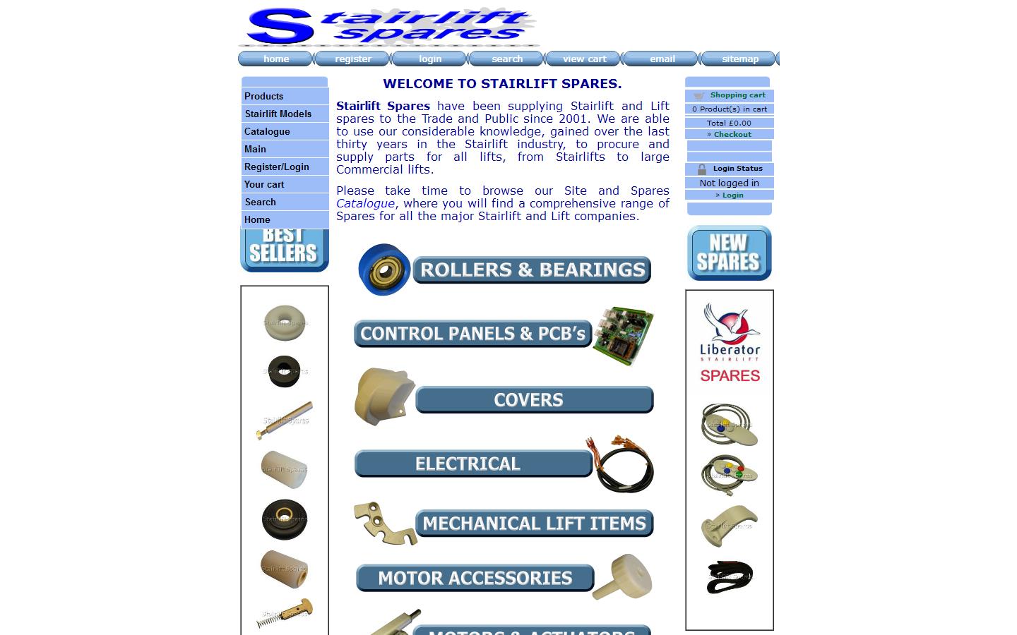 Stairlift Spares Website