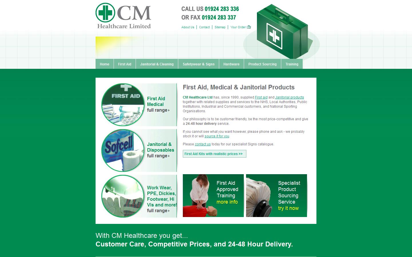 C M Healthcare Ltd Website