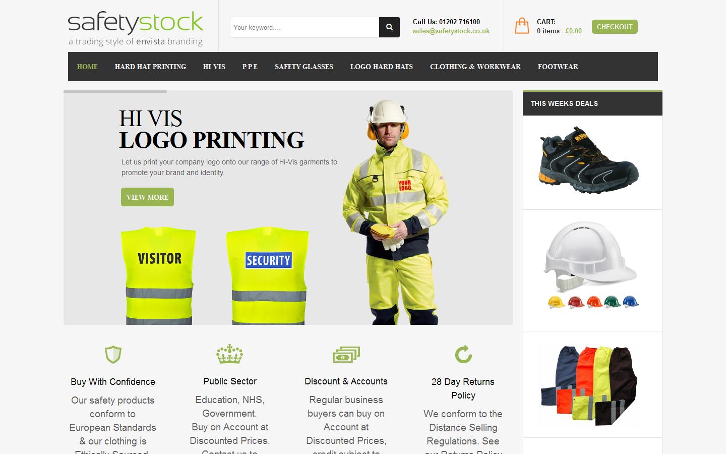 Safety Stock Website