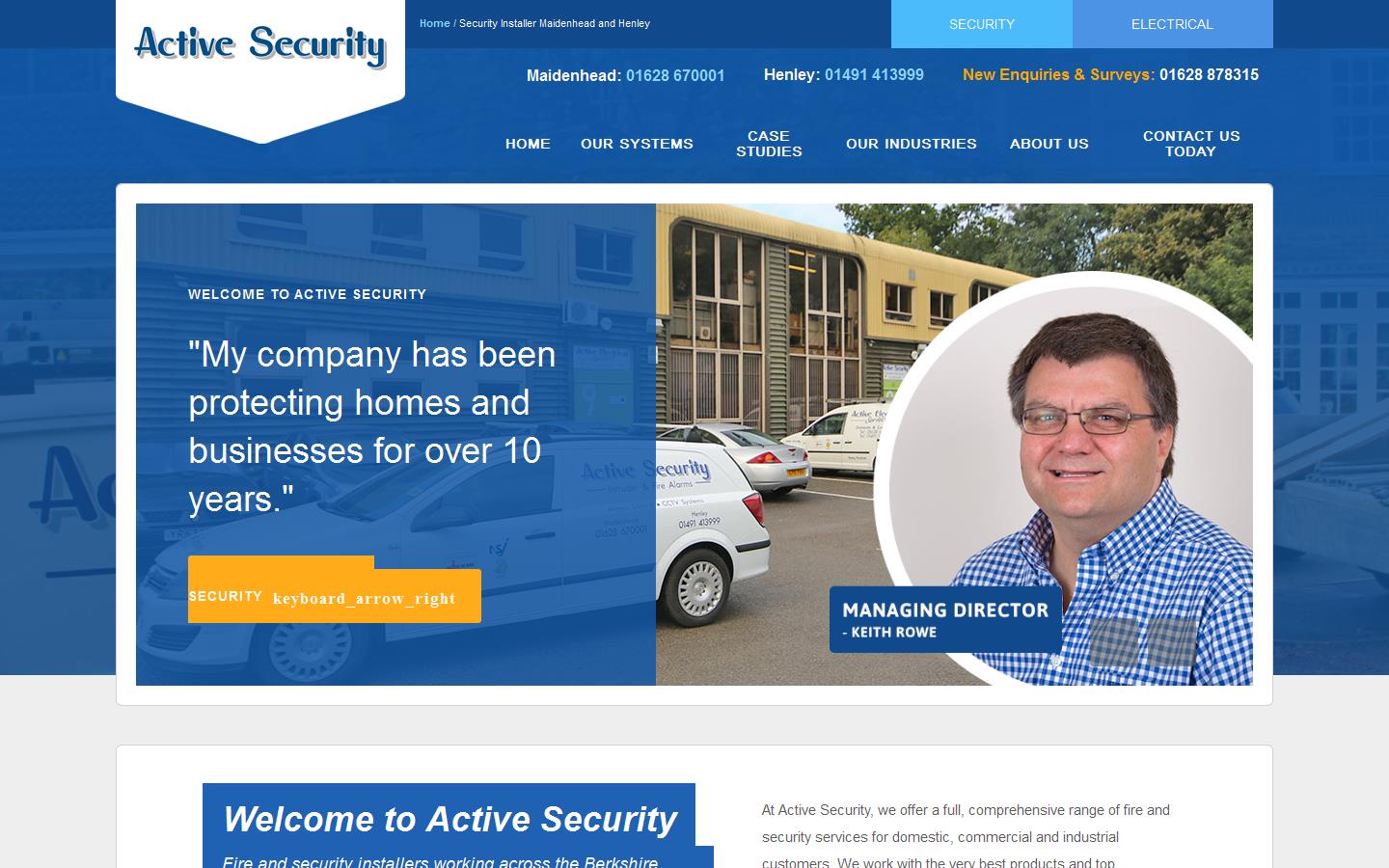 Active Security Website