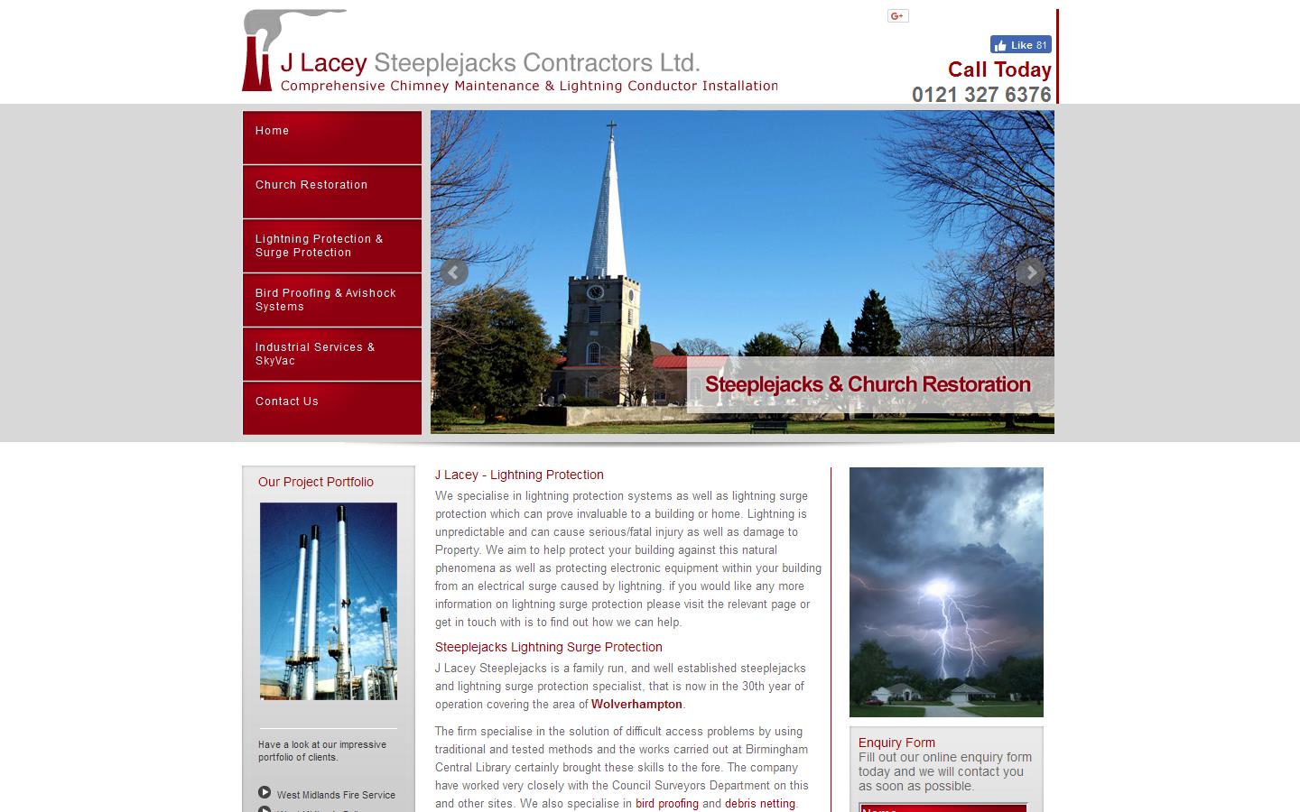 J Lacey Website