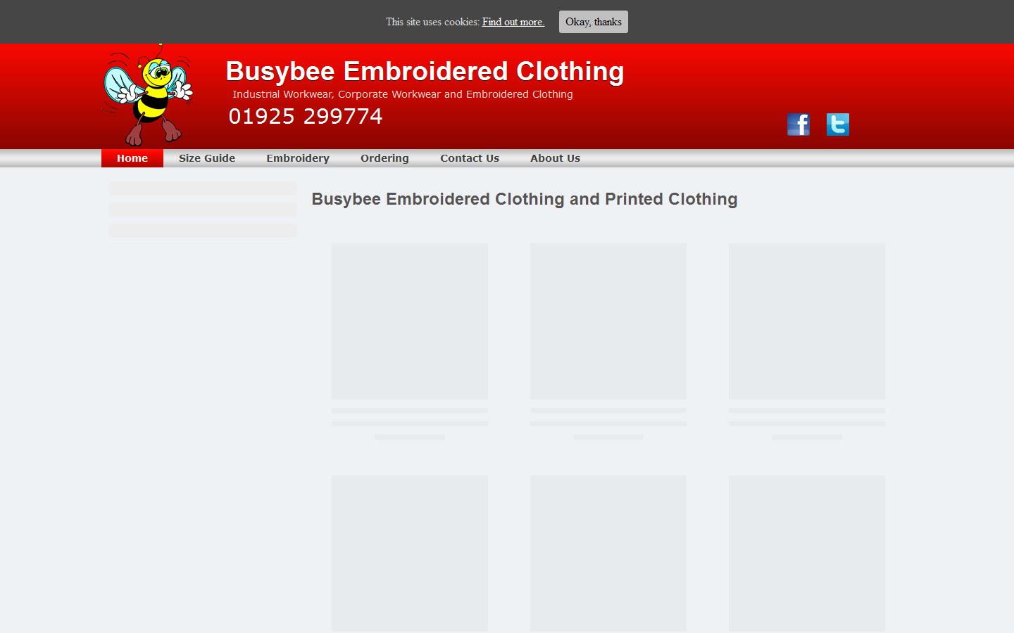 Busybee Clothing Website