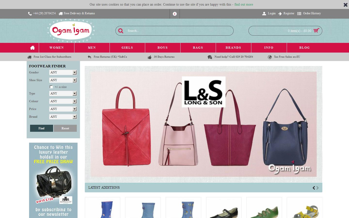 Ogam Igam Website