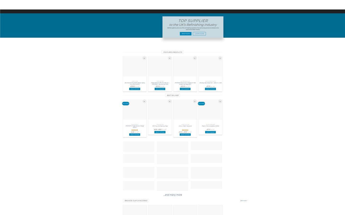 Refinish Systems Ltd Website