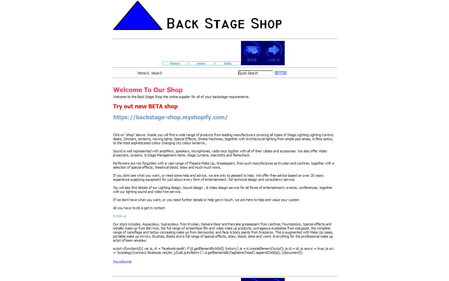 Trafalgar Lighting Website