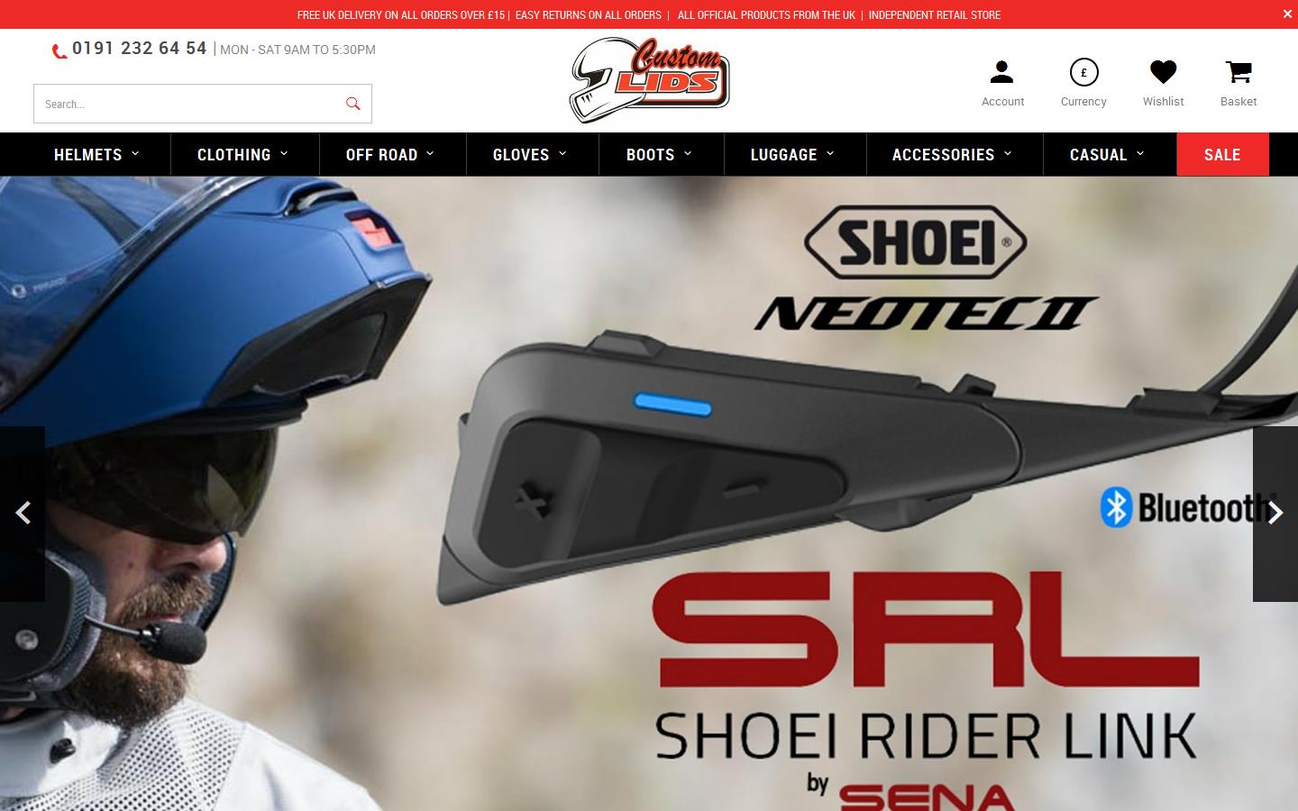 Custom Lids Website