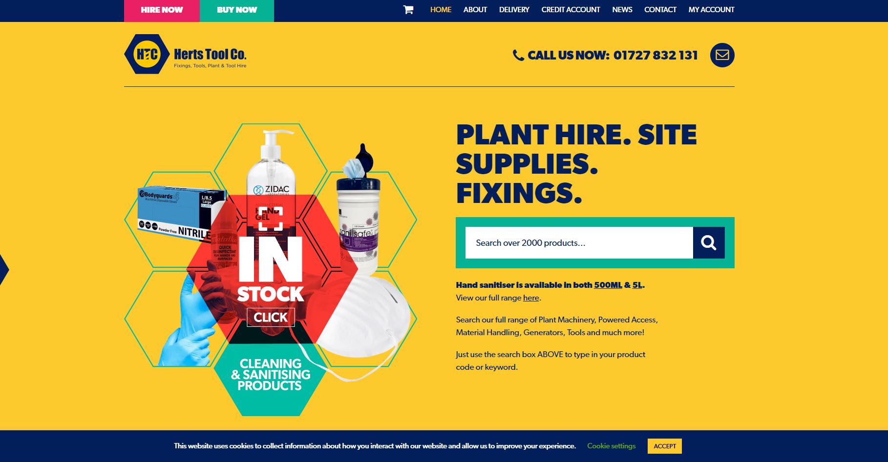 Herts Tool Co. Website