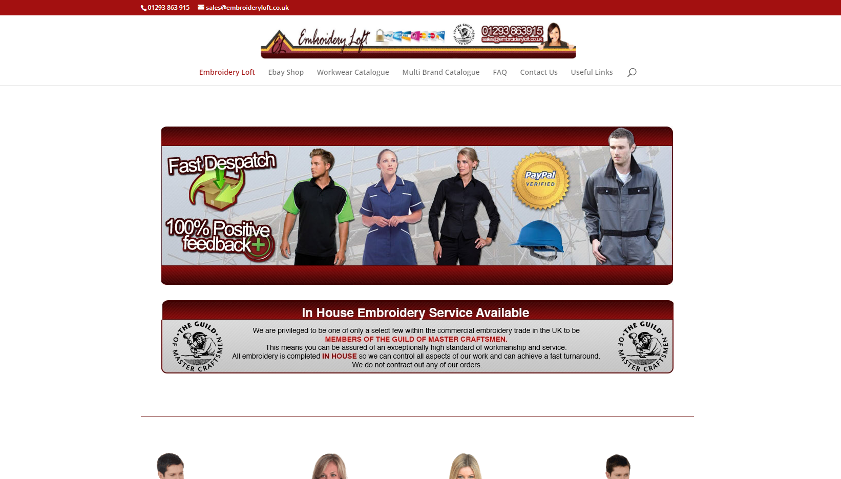 Embroidery Loft LLP Website