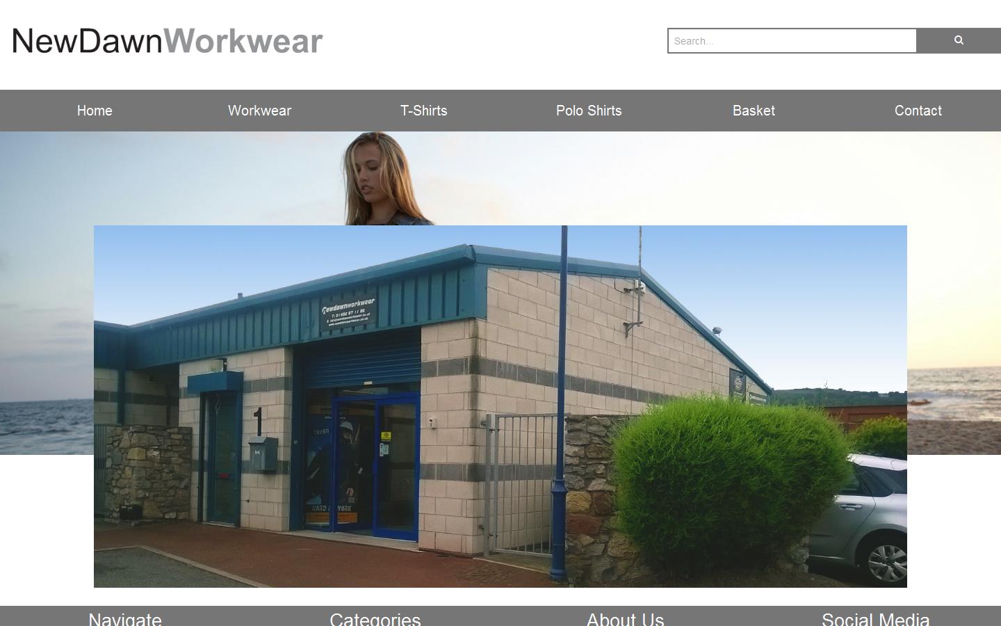 Newdawn Workwear Website