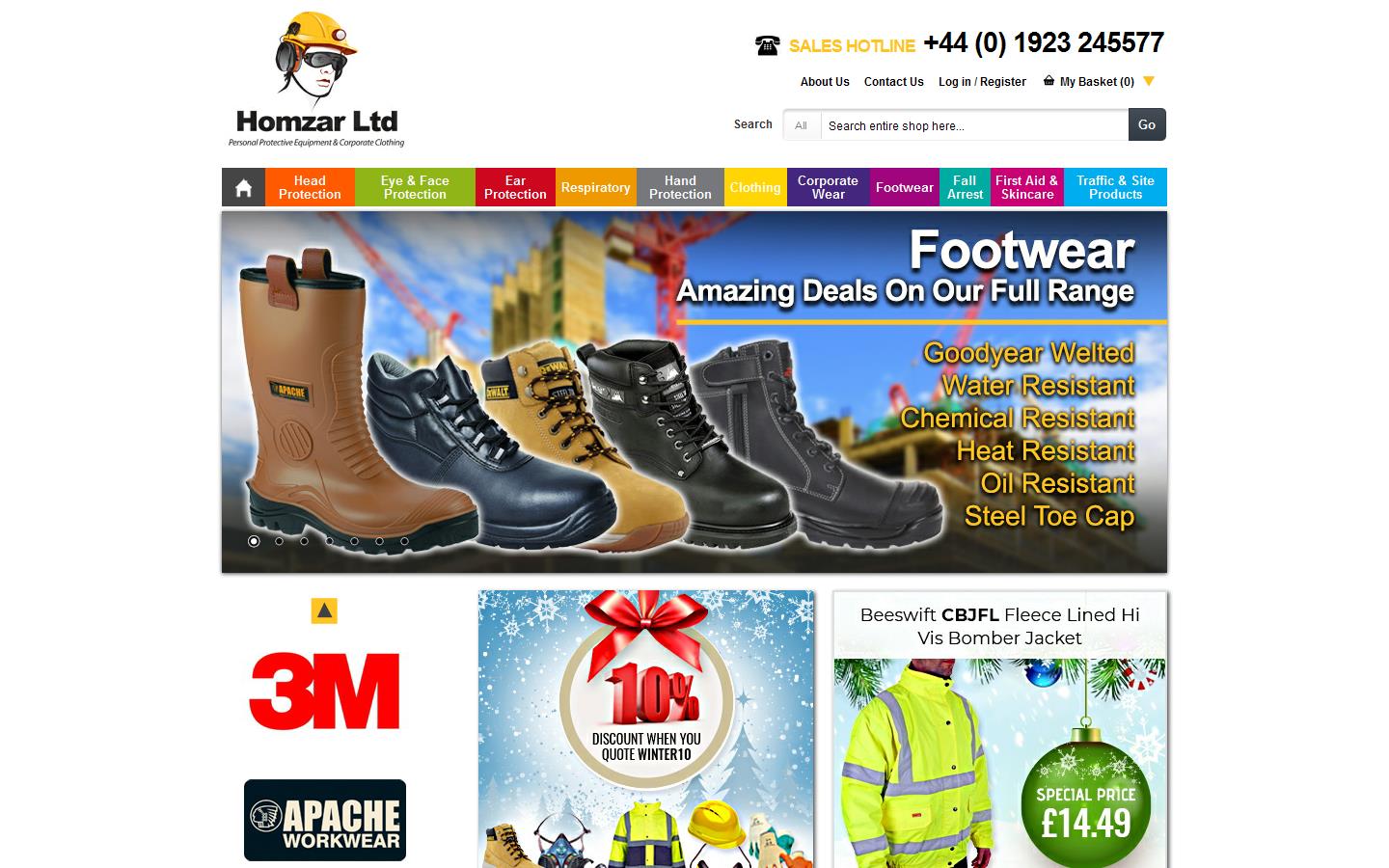 Homzar Ltd Website