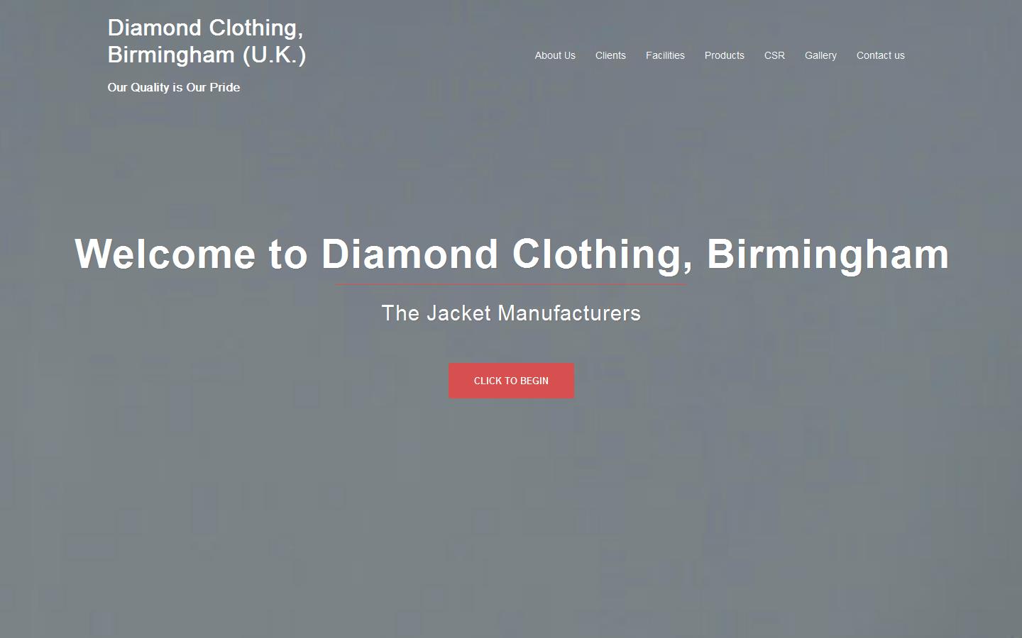 Diamond Clothing Website