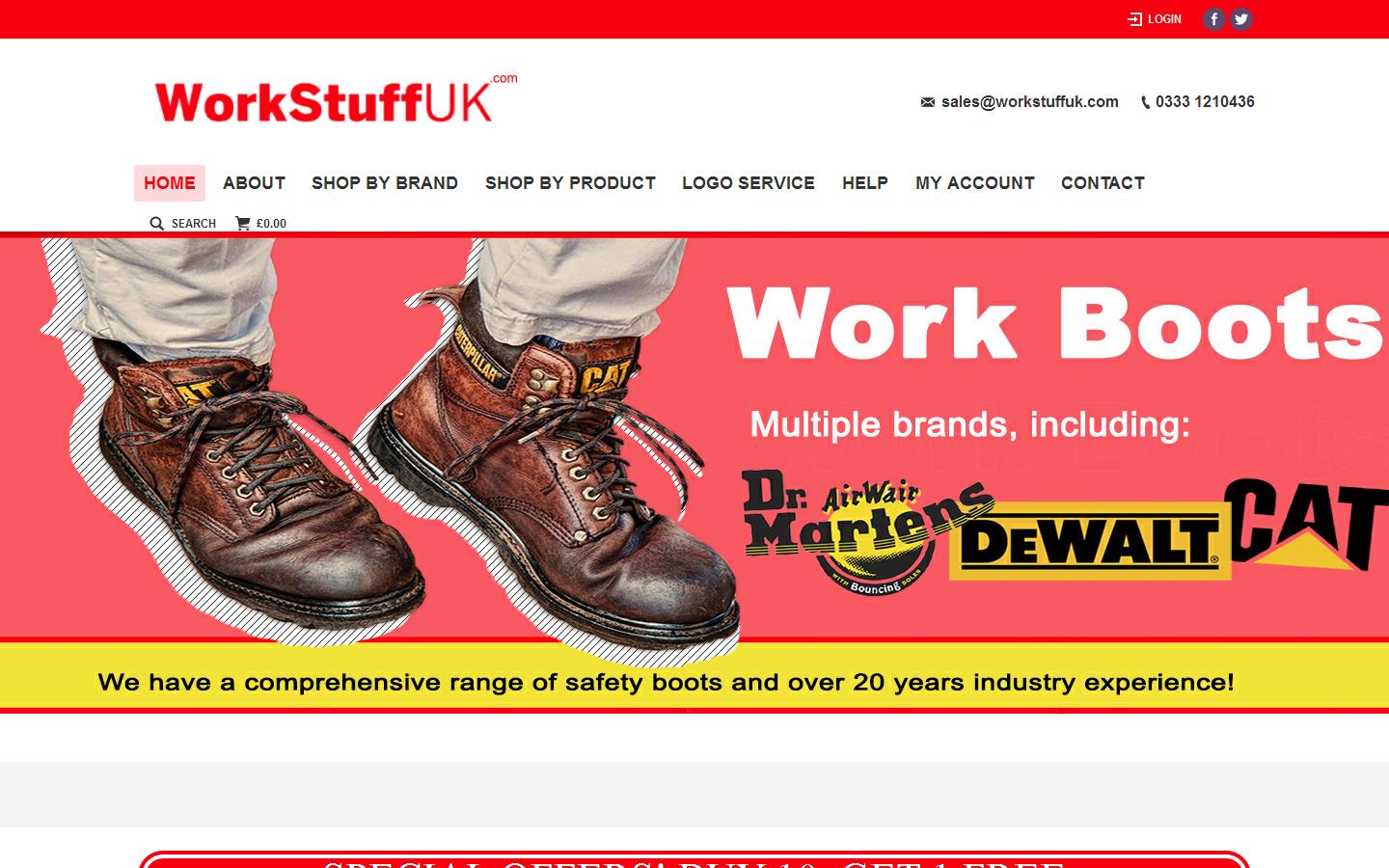 Workstuff UK Ltd Website