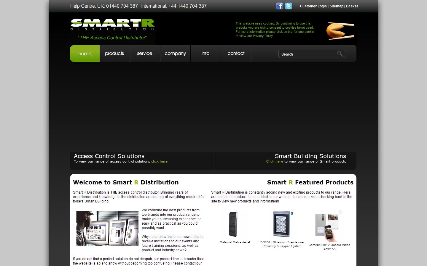 Smart R Distribution Ltd Website
