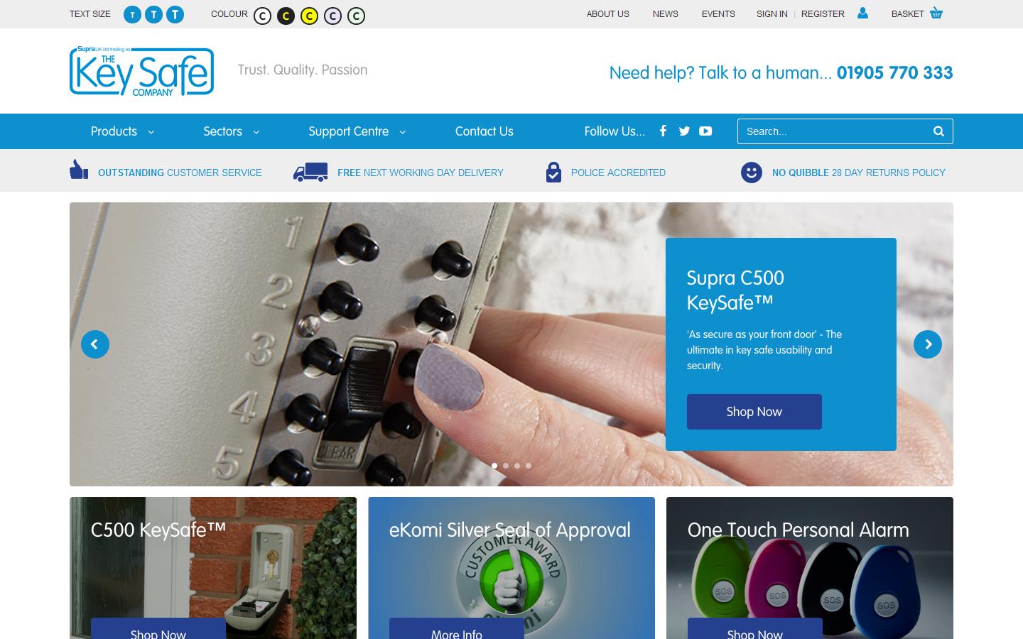 Supra UK Ltd Website