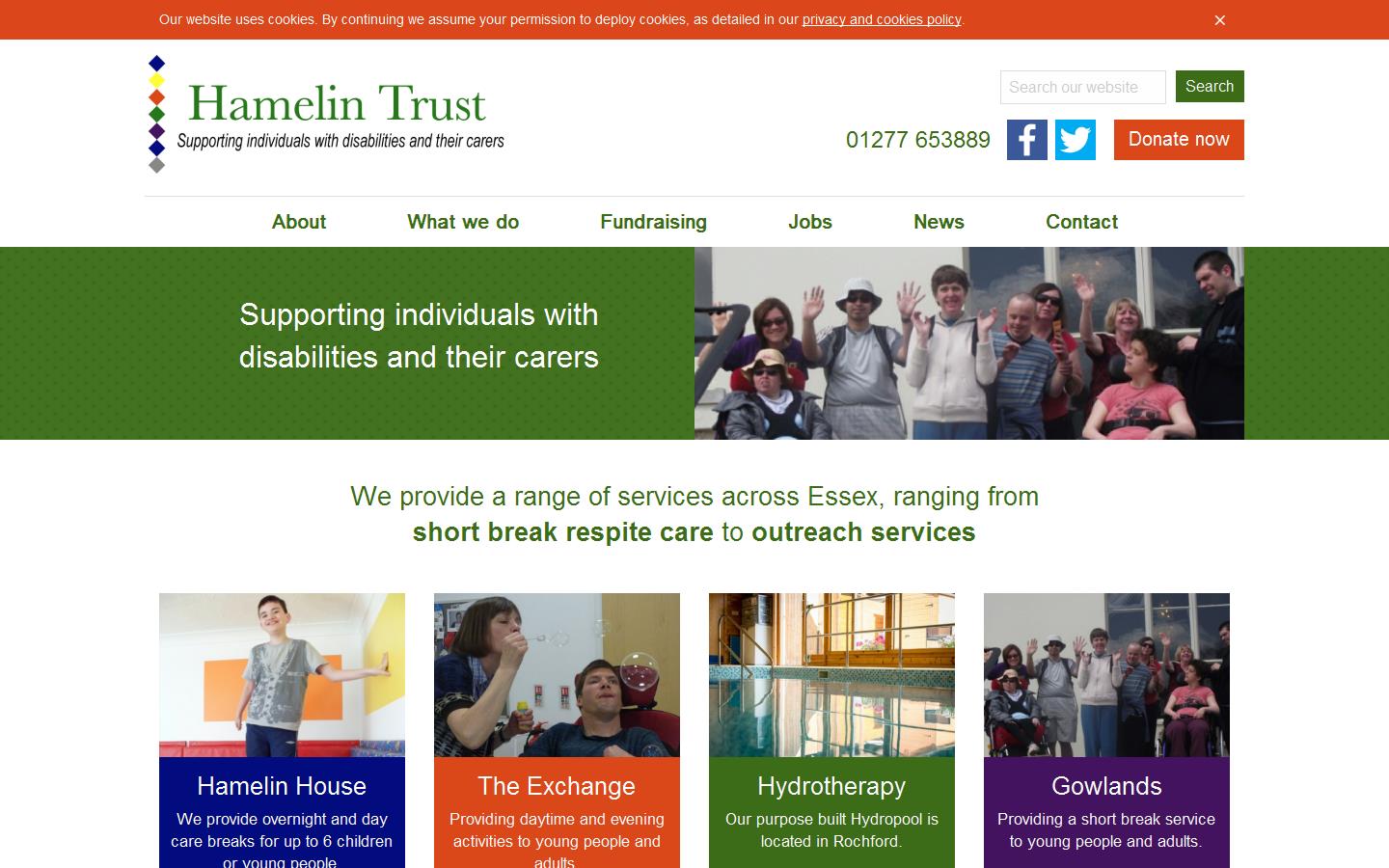 Hamelin Trust Website