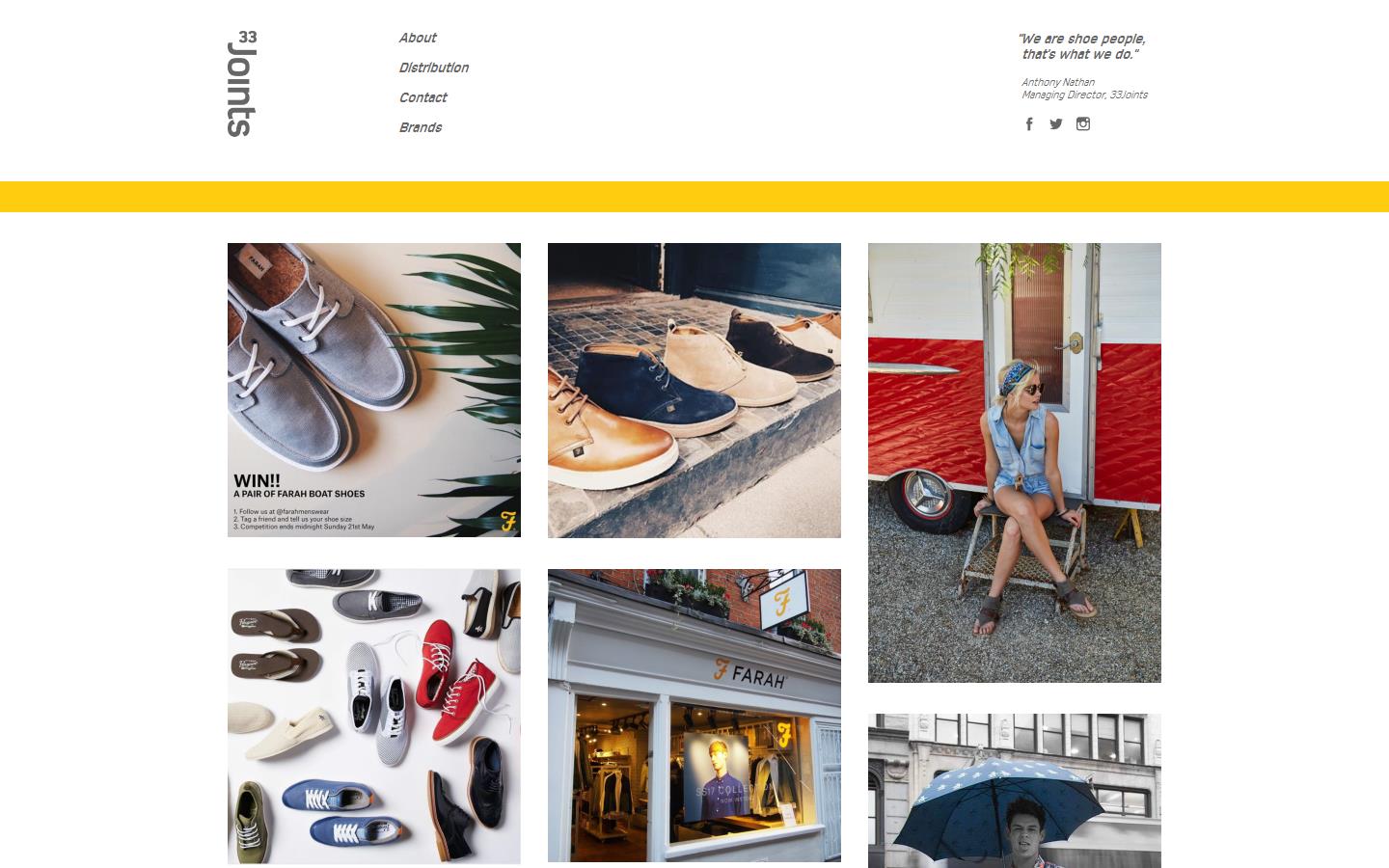 33 Joints Ltd Website