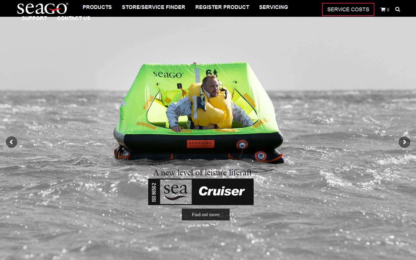 Seago Yachting Website