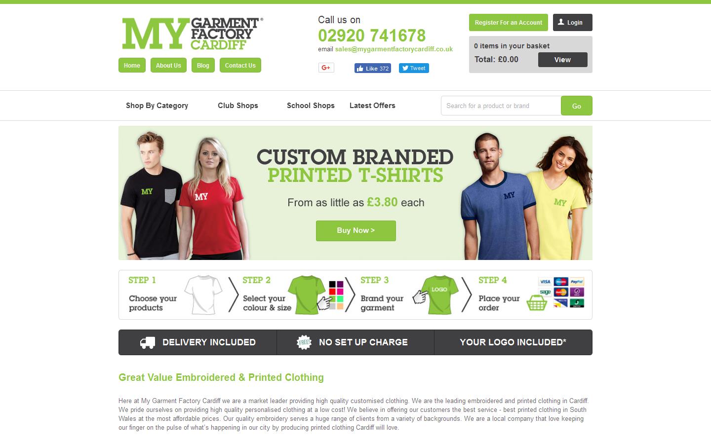 My Garment Factory Website