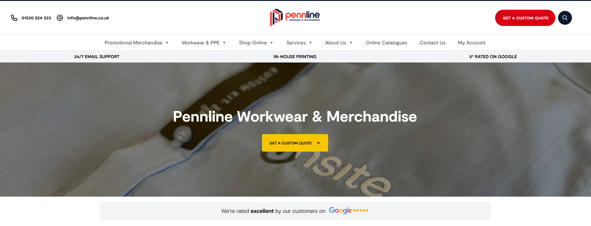 Penn Line Website