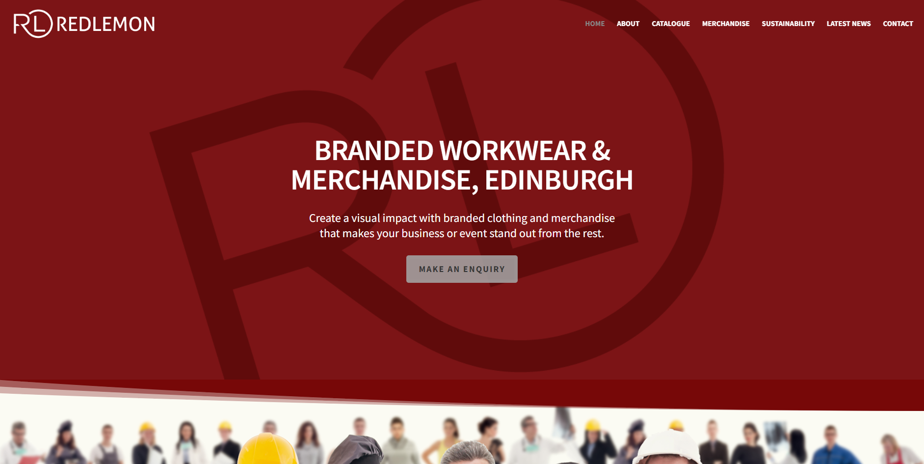 Red Lemon Workwear Ltd Website