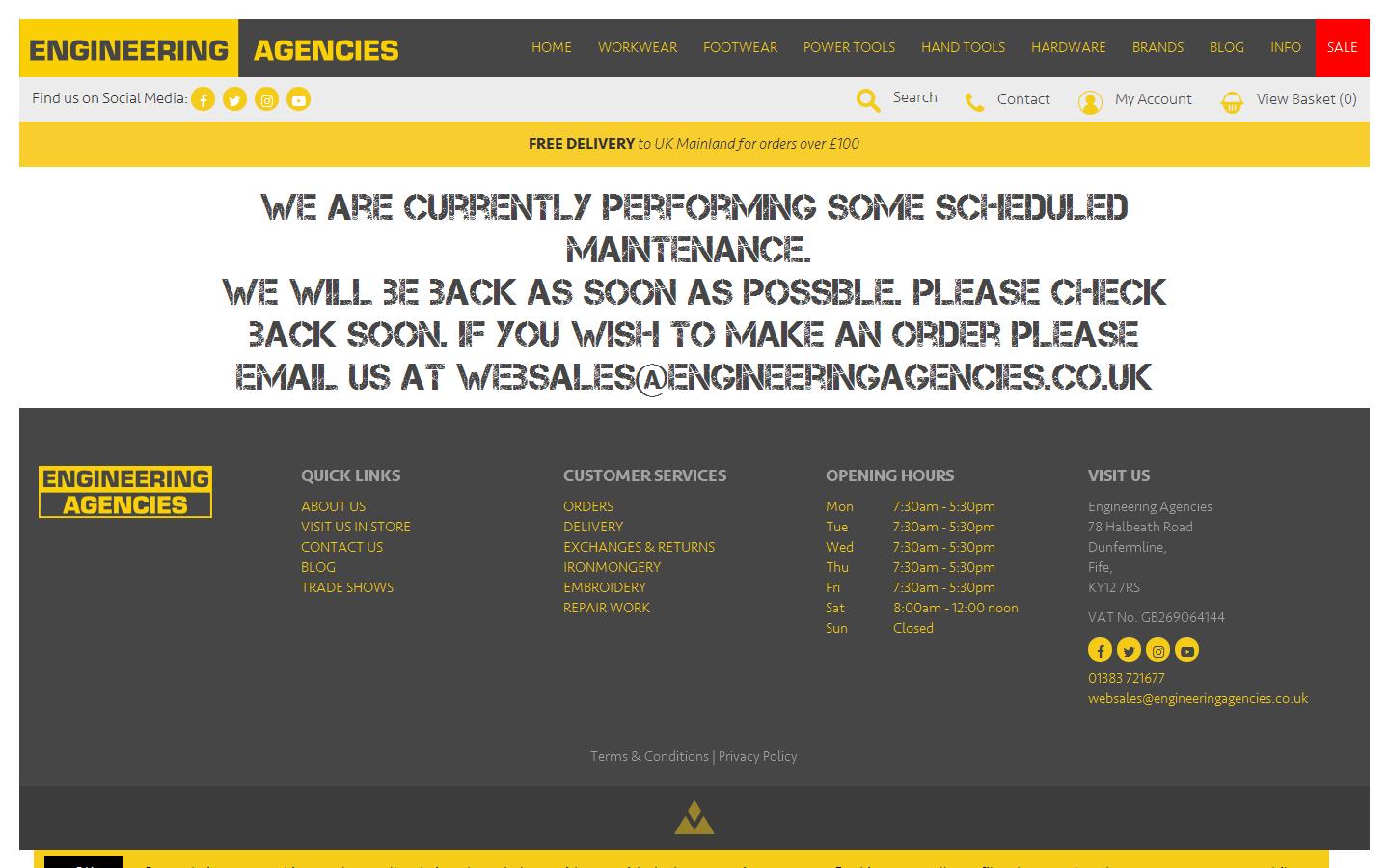 Engineering Agencies Website