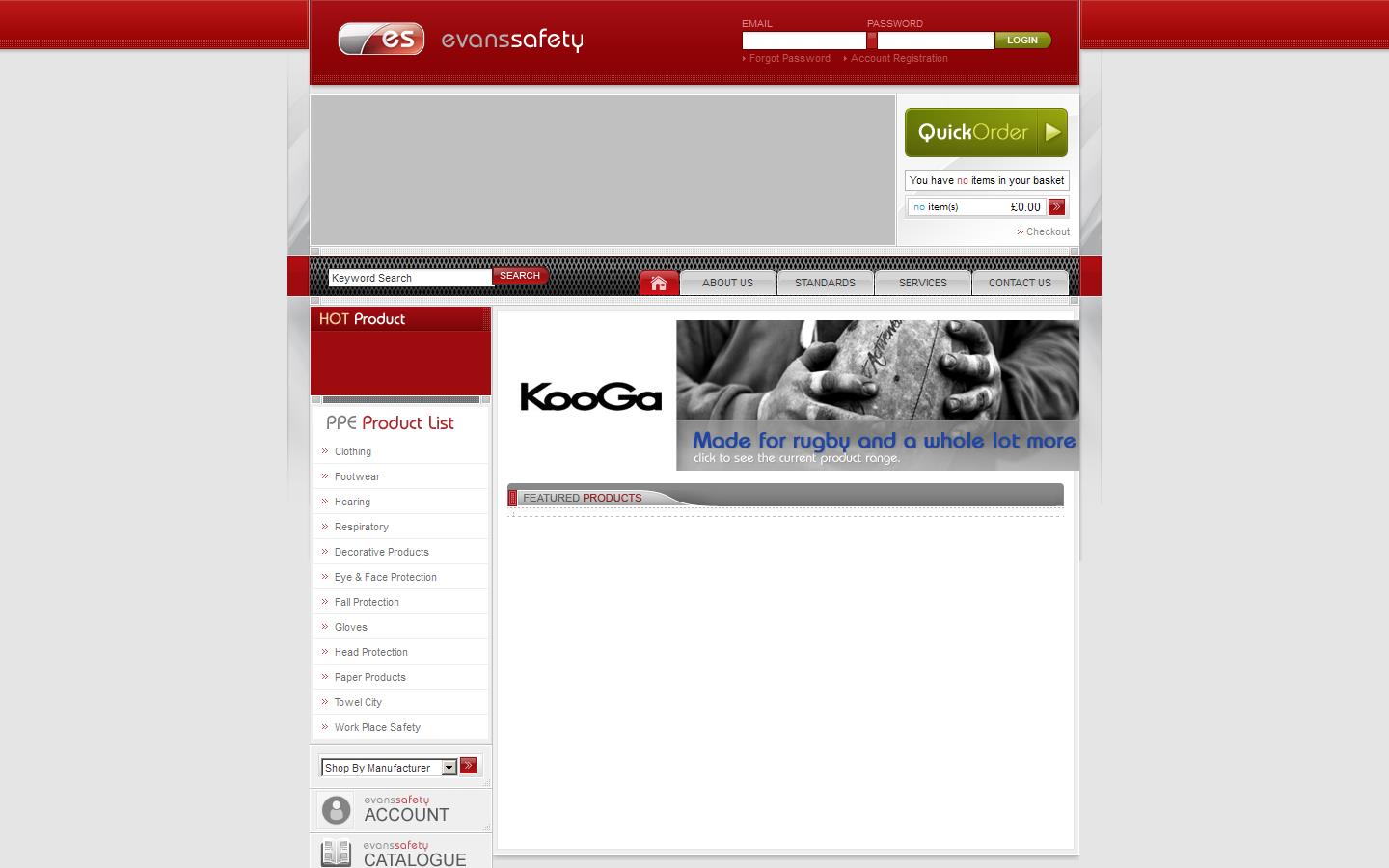 Evans Safety Website